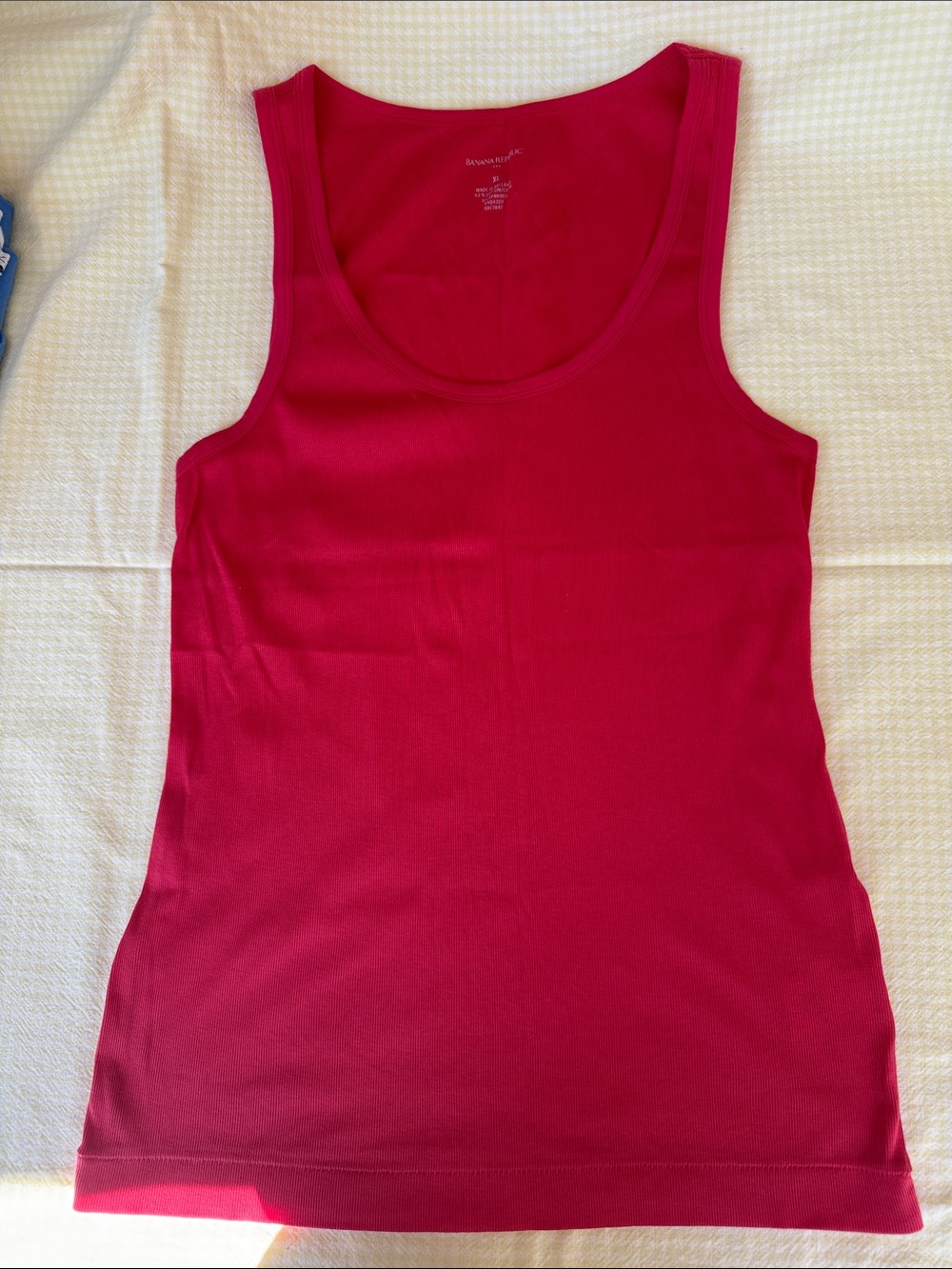 Banana Republic Sleeveless Tank Top - Bright Fuchsia
